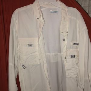 White Columbia PFG shirt